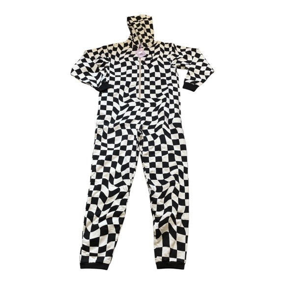 Savage X Fenty Black Caviar Fast Lane Forever Savage Hooded Onesie NWT - Picture 3 of 8